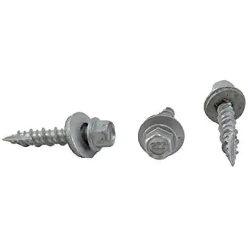 #10 x 1'' Hex Washer Head Metal Roof Screw(Multiple Sizes in Listing) Self Starting/self Tapping Metal to Wood, Sheet Metal Roofing, siding Screws with EPDM Washer Seal. 100 PCS (#10 x 1'') #10 x 1'' Hex Washer Head Metal Roof Screw(Multiple Sizes in Listing) Self Starting/self Tapping Metal to Wood, Sheet Metal Roofing, siding Screws with EPDM Washer Seal. 100 PCS (#10 x 1'')