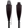 BIRDROCK HOME 4 Pack Outdoor Garden Torches (Improved 2020 Version) - Oil Rubbed Bronze - Flame Light Torch - Backyard Garden Patio Lighting - Metal Lamp - Decorative Urban Lantern