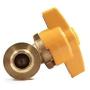 DEF F-106N Engine Oil Drain Valve with Long Nipple and 14mm-1.5 Thread for High Ground Clearance Truck or SUV