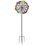 WinWindSpinner Kinetic Wind Spinners Outdoor Metal Yard Spinner with Gardening Decorations with Dual Direction Decorative Lawn Ornament Wind Mills (WWR-018)