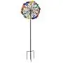 WinWindSpinner Kinetic Wind Spinners Outdoor Metal Yard Spinner with Gardening Decorations with Dual Direction Decorative Lawn Ornament Wind Mills (WWR-018)