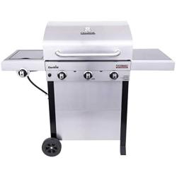 Char-Broil 463370719 Performance TRU-Infrared 3-Burner Cart Style Gas Grill, Stainless Steel