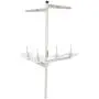 Ladieshow Sewing Machine Thread Rack Stand Holder Metal Sewing Machine Consumable Accessories(4 Thread)