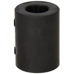 Climax Part RC-075-4H @ 90 Mild Steel, Black Oxide Plating Rigid Coupling, 3/4 inch bore, 1 1/2 inch OD, 2 inch Length, 5/16-18 x 3/8 Set Screw