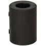 Climax Part RC-075-4H @ 90 Mild Steel, Black Oxide Plating Rigid Coupling, 3/4 inch bore, 1 1/2 inch OD, 2 inch Length, 5/16-18 x 3/8 Set Screw