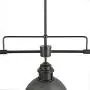 LOG BARN Pendant Lighting for Kitchen Island, Black Chandelier in Brushed Antique Dark Metal Finish, Industrial Linear Ceiling Fixture Hanging for Dining Rooms, Pool Tables LOG BARN Pendant Lighting for Kitchen Island, Black Chandelier in Brushed Antique Dark Metal Finish, Industrial Linear Ceiling Fixture Hanging for Dining Rooms, Pool Tables