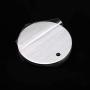 Blank Stamping Tags Round Stamping Tags Metal Pendants Tags, 1 Inch with Hole 0.06 Inch Thickness for Craft (50 Pieces)