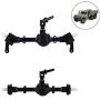 WPL RC Military Truck Axle Gear Accessories - GorNorriss Helicopter New Metal Upgrade Set Front & Rear Axle Gear Part for 1/16 WPL RC Military Truck WPL RC Military Truck Axle Gear Accessories - GorNorriss Helicopter New Metal Upgrade Set Front & Rear Axle Gear Part for 1/16 WPL RC Military Truck