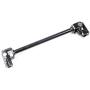 435mm Power Steering Gear Rack Adjustable Shaft Kit, PRO BAT, 110cc 125cc 140cc 150cc Go Kart ATV UTV Buggy Quad Mini Bike Trik Steering Wheel Parts Assembly, Black