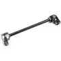 435mm Power Steering Gear Rack Adjustable Shaft Kit, PRO BAT, 110cc 125cc 140cc 150cc Go Kart ATV UTV Buggy Quad Mini Bike Trik Steering Wheel Parts Assembly, Black