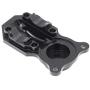 Facibom for 1/24 RC Crawler Axial SCX24 90081 AXI00002 Parts Metal Front & Rear Axle Diff Cover Upgrade Accessories,Front