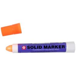 SAKURA - XSC-305 Sakura Solidified Paint Solid Marker, Fluorescent Orange (Box of 12)