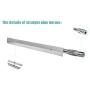 PETKAO Stainless Steel Burner Grill Parts Kit for Select Viking Gas Grill Models, for Viking 316-911, VGBQ 30 in T series, VGBQ 41 in T series, VGBQ 53 in T series, VGBQ030-2T,VGBQ300-2RT/E and Others