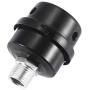 Anndason 2 PCS 1/2''PT 20mm Air Compressor Silencer Filter Metal Air Compressor Intake Filter Noise Muffler Silencer