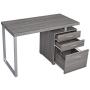 Coaster Home Furniture Brennan 3-Drawer Reversible set up Office Desk | Weathered Grey