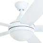 Prominence Home 80094-01 Ashby Ceiling Fan with Remote Control and Dimmable Integrated LED Light Frosted Fixture, 52'' Contemporary Indoor, 5 Blades White/Grey Oak, Farmhouse White Prominence Home 80094-01 Ashby Ceiling Fan with Remote Control and Dimmable Integrated LED Light Frosted Fixture, 52'' Contemporary Indoor, 5 Blades White/Grey Oak, Farmhouse White