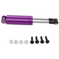 4-Pack Shock Absorber Damper Internal Spring 112mm for 1/10 Crawler Truck HSP HPI AXIAL Tamiya LOSI RC Car Metal Upgraded Parts(Purple)