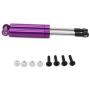 4-Pack Shock Absorber Damper Internal Spring 112mm for 1/10 Crawler Truck HSP HPI AXIAL Tamiya LOSI RC Car Metal Upgraded Parts(Purple)