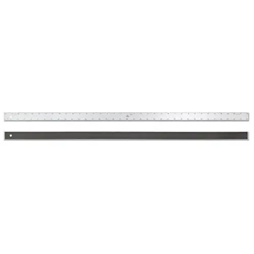 Alumicolor Aluminum Center Finding Straight Edge with Non-Slip Back, 36IN, Silver Alumicolor Aluminum Center Finding Straight Edge with Non-Slip Back, 36IN, Silver
