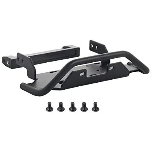 Binchil RC Crawler Car Metal Winch Bumper with Grill Guard for TRX6 G63 TRX4 G500 6X6 Upgrade Parts
