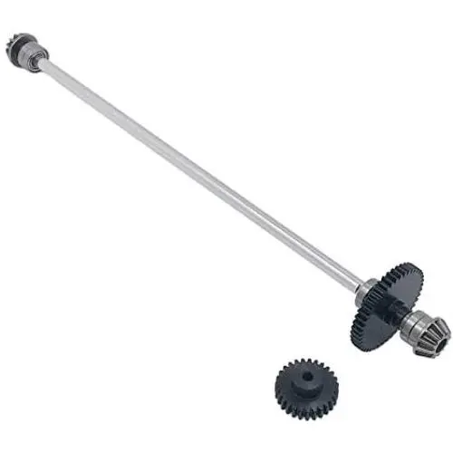 Spare Parts Differential Central Drive Shaft Motor Gear for WLtoys 124018 124019 Parts 1/12 Scale RC Car Buggy Accessory Fittings - 2pcs Silver Spare Parts Differential Central Drive Shaft Motor Gear for WLtoys 124018 124019 Parts 1/12 Scale RC Car Buggy Accessory Fittings - 2pcs Silver