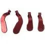 Replacement 12 Pieces in 1 - Metal Mod 6 Swap Thumbsticks Joysticks, Metal 4 Paddles & 2 Dpads with T8 Tool for Xbox One Elite Controller - Red