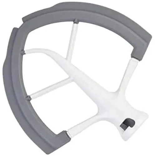 Flex Edge Beater for KitchenAid Bowl-Lift Stand Mixer - 6 Quart Flat Beater Paddle with Flexible Silicone Edges Flex Edge Beater for KitchenAid Bowl-Lift Stand Mixer - 6 Quart Flat Beater Paddle with Flexible Silicone Edges