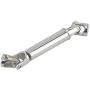 RC Drive Shaft, RC Crawler Car Metal Transmission Drive Shaft Fits for WPL 1/16 Mini Military Truck( Silver)
