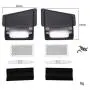 R/C Scale Accessories : Metal Fender Vent (Style C) for Traxxas TRX-4 Land Rover Defender D90 D110-18Pc Set Black R/C Scale Accessories : Metal Fender Vent (Style C) for Traxxas TRX-4 Land Rover Defender D90 D110-18Pc Set Black