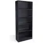 Atlantic Oskar 5 Shelf Bookcase, Espresso PN38408139 Atlantic Oskar 5 Shelf Bookcase, Espresso PN38408139