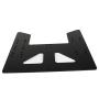 BCZAMD Upgrade Y Carriage Anodized Aluminum Plate for A8 Hotbed Support for Anet A8 A6 3D Printers Heated Bed 219x219x3mm-Black