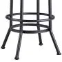 Retro Industrial Bar Stool Solid Wood and Metal Height Adjustable Swivel Counter Height Dining Chair,Rustic Bar Stool,Extra Tall Pub Height(Assembly not Required) Retro Industrial Bar Stool Solid Wood and Metal Height Adjustable Swivel Counter Height Dining Chair,Rustic Bar Stool,Extra Tall Pub Height(Assembly not Required)