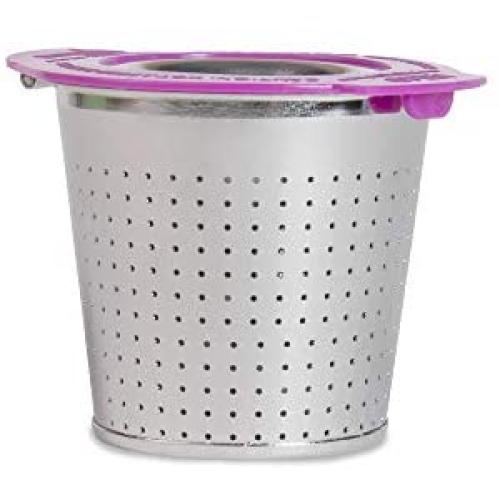 Cafe Flow Stainless Steel Reusable Metal Coffee Pod Refillable Filter Cup | Compatible with Keurig 1.0, 2.0, K-Mini, K-Duo, K-Slim & Select Single K Cup Coffee Makers (See Compatibility Chart)