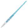 Molshine Handmade High Borosilicate Glass Glass Dip Pen Glass Signature Pen Business Present (blue)