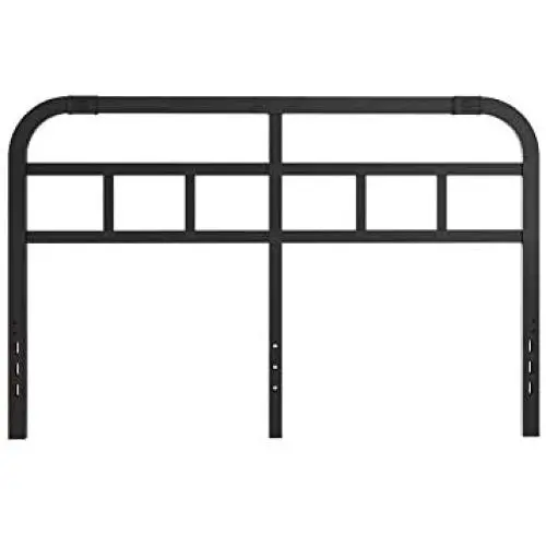 ZIYOO Metal Headboard for Full Bed with Decorative Style Design, Black ZIYOO Metal Headboard for Full Bed with Decorative Style Design, Black