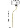 iFealClear Toilet Tank Flush Lever Replacement for TOTO THU068#CP Trip Lever For St743S, St454E Toilet Handle Replacement Trip Levers, Side Mount Toilet tank lever, Chrome iFealClear Toilet Tank Flush Lever Replacement for TOTO THU068#CP Trip Lever For St743S, St454E Toilet Handle Replacement Trip Levers, Side Mount Toilet tank lever, Chrome