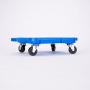 Cosom Scooter Board, 12 Inch Childrens Sit & Scoot Board with 2 Inch Non-Marring Metal Casters & Safety Guards for Physical Education Class