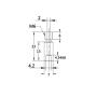 WINSINN 3D Printer All-Metal Titanium Heatbreak Throat, Compatible with Chimera Kraken Heat Break M6 1.75mm Fit Multi Nozzle Hotend Extruder (Pack of 5Pcs)