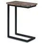 SIMPLIHOME Skyler Solid Mango Wood and Metal 18 inch wide Rectangle Industrial C Side Table in Beach Brown, Fully Assembled, for the Living Room and Bedroom SIMPLIHOME Skyler Solid Mango Wood and Metal 18 inch wide Rectangle Industrial C Side Table in Beach Brown, Fully Assembled, for the Living Room and Bedroom