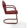 Crosley Tulip 2 Piece Chair Set Dark Red Satin Crosley Tulip 2 Piece Chair Set Dark Red Satin