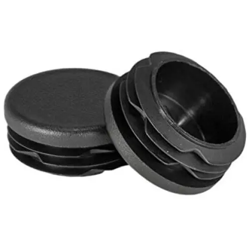 Prescott Plastics 1 1/4 Inch Round Plastic Plug, Pipe Tubing End Cap, Durable Chair Glide (20)