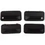 Exterior Door Handle Compatible with CHEVROLET C/K Full Size P/U 1992-2000 Front and Rear Door Handle Right Side and Left Side Set of 4 Outside Metal Textured Black Exterior Door Handle Compatible with CHEVROLET C/K Full Size P/U 1992-2000 Front and Rear Door Handle Right Side and Left Side Set of 4 Outside Metal Textured Black