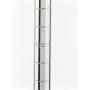 Metro 74P Metro Site Select Chrome Plated Steel Stationary Post, 1'' Diameter x 74-5/8'' Height (Pack of 4)