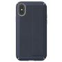 Speck Products Presidio Folio iPhone Xs/iPhone X Case, Heathered Eclipse Blue/Eclipse Blue/Gunmetal Grey
