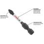 Bosch ITBHQC201 2 1/4'', Impact Tough Quick Change Bit Holder