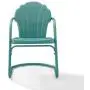 Crosley Tulip 2 Piece Chair Set Pastel Blue Satin Crosley Tulip 2 Piece Chair Set Pastel Blue Satin