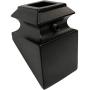 Iron Baluster Shoes (10-Pack) Stair Parts for 1/2'' Square Scroll Basket Twist Knuckle Iron Balusters Metal Slant/Angled Shoes (Real Satin Black not Matte) Iron Baluster Shoes (10-Pack) Stair Parts for 1/2'' Square Scroll Basket Twist Knuckle Iron Balusters Metal Slant/Angled Shoes (Real Satin Black not Matte)