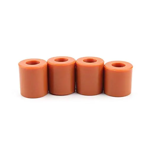 FYSETC 3D Printer Heatbed Parts, Solid Bed Mounts, OD 0.63 in ID 0.16 in Stable Hotbed Tool Heat-Resistant Silicone Buffer for CR-10 Ender 3 Bottom Connect, 4 Pcs FYSETC 3D Printer Heatbed Parts, Solid Bed Mounts, OD 0.63 in ID 0.16 in Stable Hotbed Tool Heat-Resistant Silicone Buffer for CR-10 Ender 3 Bottom Connect, 4 Pcs
