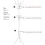 SONGMICS Metal Coat Rack 12 Hooks Display Hall Tree for Clothes Hats and Bags Brown URCR18Z SONGMICS Metal Coat Rack 12 Hooks Display Hall Tree for Clothes Hats and Bags Brown URCR18Z