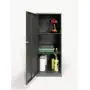 Office Dimensions 3 Shelf Personal Storage Cabinet, Locking, Charcoal Office Dimensions 3 Shelf Personal Storage Cabinet, Locking, Charcoal